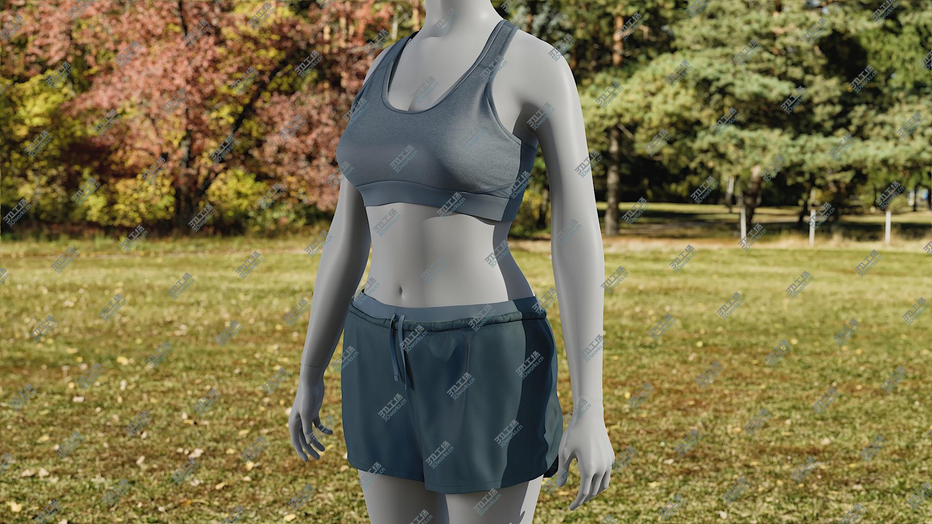 images/goods_img/202104021/3D Women's Sport Shorts with Tshirt model/1.jpg